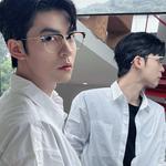 Sagawa Квадратные очки унисекс, Black Gold - фото 5