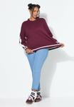 Джемпер Studio Untold Jumper, Claret/Berry - фото 2