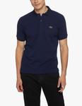 Поло с короткими рукавами классического кроя Lacoste, цвет Blue Navy - фото 2