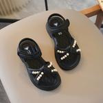 Дышащие сандалии для детей Wooden Rabbit, черный - фото 4