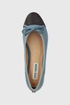 Эллисон балетки Steve Madden, синий - фото 4