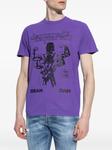 Футболка с принтом DSQUARED2, фиолетовый - фото 3