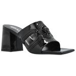 VERSACE Сланцы Slide 8,5 см женские black - фото 4