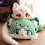 Плюшевая кукла Meowth Snake Pillow Bitter purchase, зеленый - фото 2