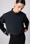 Блуза Touché Privé WITH STUDS, Black - фото