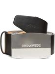 DSQUARED2 ремень с пряжкой-логотипом, черный - фото