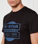 Оригинальная футболка Regular fit G-Star Raw, черный - фото 4