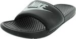 Мужские сандалии-слайды Nike, Black/White - фото