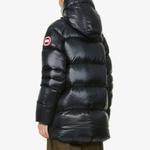 Пуховик Cypress с воротником-воронкой Canada Goose, черный - фото 4