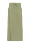 Юбка макси MILIA Kaffe, зеленый - фото 6