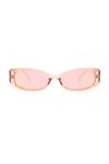 Солнцезащитные очки Starlight Le Specs, blush & peach mirror - фото