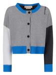 Marni укороченный кардиган в стиле колор-блок - фото