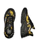 Кроссовки женские Versace Jeans Couture кожаные с принтом, черный - фото 4