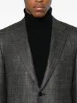 Пиджак в клетку Canali, серый - фото 5