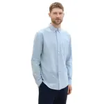 Рубашка Tom Tailor Oxford, синий - фото