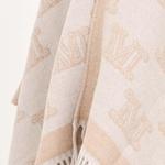 MaxMara Плащ с бахромой и логотипом, Beige - фото 5