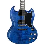 Электрогитара Gibson SG Custom Figured - Blue Widow - фото 7