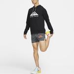 Толстовка Nike Dri-FIT Trail Pullover Trail Running Hoodie 'Black', черный - фото 3