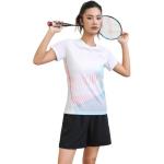 LINING Футболка Unisex White для бадминтона - фото 6