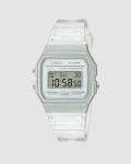 Casio Collection F-91WS-7EF Женские часы из белой смолы Casio, белый - фото