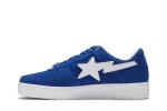 Кроссовки BAPE Bapesta 'Suede Pack - Blue', синий - фото 4