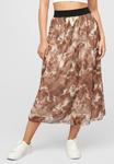 Юбка А-силуэта LONGFORM MIT ALL OVER PRINT UND GUMMIBAND Cloud 5ive, коричневый - фото 8