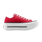 Кроссовки Converse Chuck Taylor All Star Lift Double Stack Platform Low 'Red', красный - фото