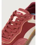 Бордовые кроссовки с логотипом. Hoff, красный - фото 3