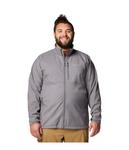 Куртка Columbia Big & Tall Ascender Softshell Jacket, цвет City Grey - фото
