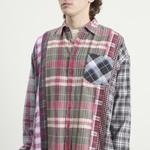 7 широких фланелевых рубашек Needles, Assorted - фото 5