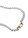 Diesel Колье Basic Link из серебра - фото