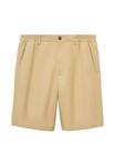 Шорты Mango WITH AN ELASTIC WAISTBAND, Beige - фото 6
