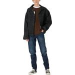 Джинсовая куртка мужская темно-серый Levis - фото 3