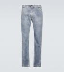 Прямые джинсы Ranra, синий - фото