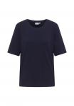 Футболка Cecil Basic T-shirt, Blau/Dark Blue - фото 5