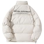 Пуховик унисекс Pointlimit Virtual Survivalist, Бежевый - фото