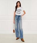 Футболка женская Zadig&Voltaire хлопковая с надписью, белый - фото 2