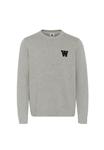 Свитер WW TAY CREW LOGO  DOUBLE A BY W.W., светло-серый - фото 6