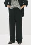 Брюки PULL&BEAR Trousers, Black - фото