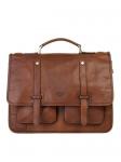 Портфель Piké, коричневый - фото