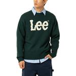 Lee Толстовка FW23 Unisex Dark Green - фото 6
