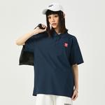 Рубашка поло унисекс 361°, LAN неделя синий - фото 10