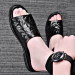 Шлепанцы мужские черный Luomaike - фото 2