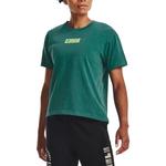 Футболка project rock globe t-shirt 'coastal teal' Under Armour, мультиколор - фото 3