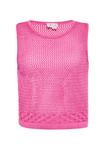 Вязаный топ IZIA Knitted Top, розовый - фото