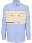 DSQUARED2 рубашка с карманами карго, синий - фото