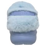 Crocs Женские босоножки-клоги Bae Lined синие - фото 7