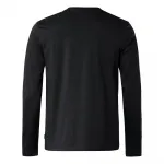 Футболка VAUDE Logo long sleeve, черный - фото 4