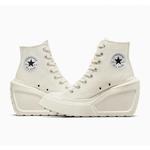 Кеды Converse Chuck 70 De Luxe Wedge, бежевые, унисекс - фото 5