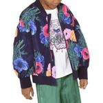 Куртка и пальто тёмно-синяя детская KKENZO - фото 4